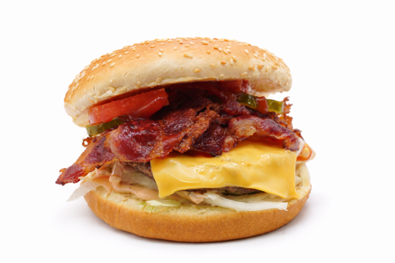 Single Beef Bacon Burger